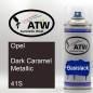 Preview: Opel, Dark Caramel Metallic, 41S: 400ml Sprühdose, von ATW Autoteile West.